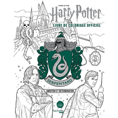 Harry Potter - Serpentard - le livre de coloriage officiel