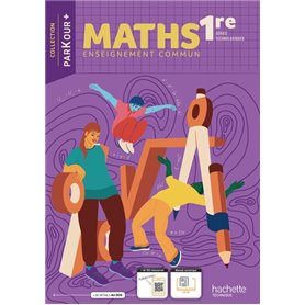 Cahier de Maths 1re séries technologiques enseignement commun - Livre élève - Éd. 2023