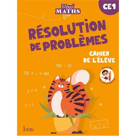 Mouv' Maths - Cahier de résolution de problèmes CE1 - Ed. 2023