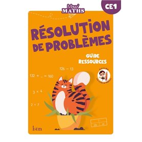 Mouv' Maths - Cahier de résolution de problèmes CE1 - Guide ressources - Ed. 2023