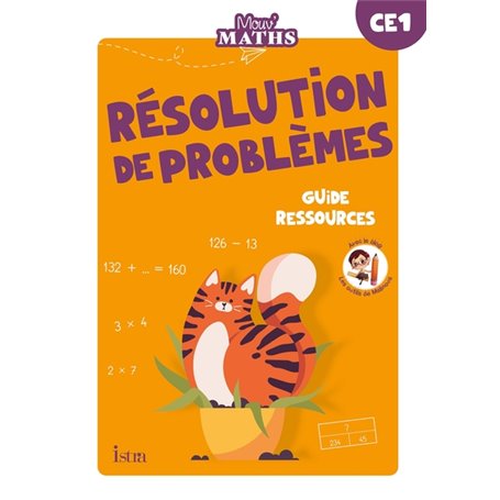 Mouv' Maths - Cahier de résolution de problèmes CE1 - Guide ressources - Ed. 2023