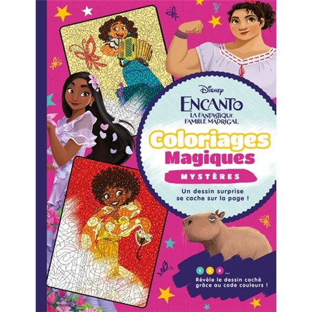 ENCANTO, LA FANTASTIQUE FAMILLE MADRIGAL - Coloriages Magiques - Disney