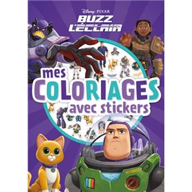 BUZZ L'ECLAIR [FILM] - Mes coloriages avec stickers - Disney Pixar