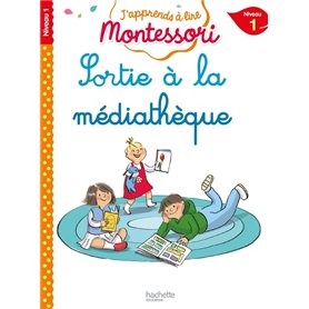 Sortie à la médiathèque, niveau 1 - J'apprends à lire Montessori