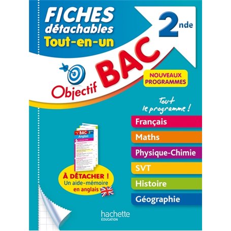 Objectif BAC Fiches détachables Tout-en-un 2nde