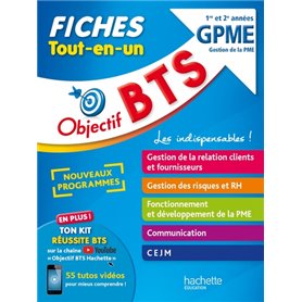 Objectif BTS GPME -  Fiches Tout-en-un