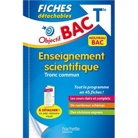 Objectif BAC Fiches détachables Enseignement scientifique Terminale