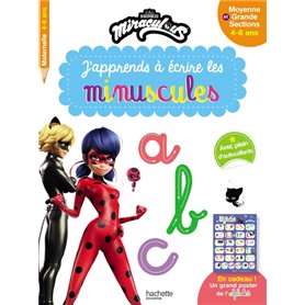 Miraculous - J'apprends à écrire les minuscules PS - MS (3-5 ans)
