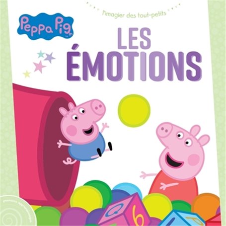 Peppa Pig - L'imagier des tout-petits - Les émotions