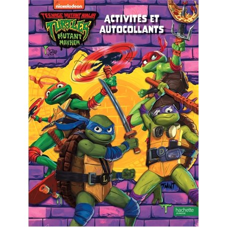 Ninja Turtles - Teenage years - Activités et autocollants