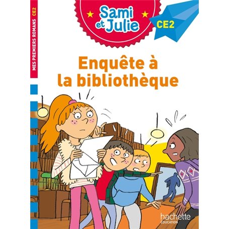 Sami et Julie Roman CE2 Enquête à la bibliothèque