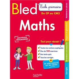 Bled Ecole primaire Maths du CP au CM2