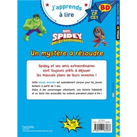 Disney  BD  Fin de CP- CE1 -  Spidey et ses amis extraordinaires -  Un mystère à résoudre