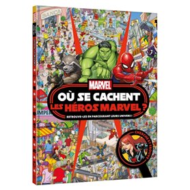 MARVEL - Où se cachent les héros Marvel ? - Cherche et trouve