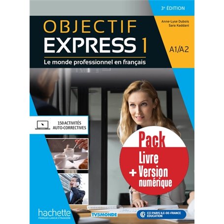 Objectif Express 1 3ème édition-Pack Livre de l'élève + version numérique