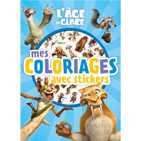 L'ÂGE DE GLACE - Mes coloriages avec stickers