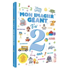 DISNEY BABY - Mon imagier géant - J'ai 2 ans