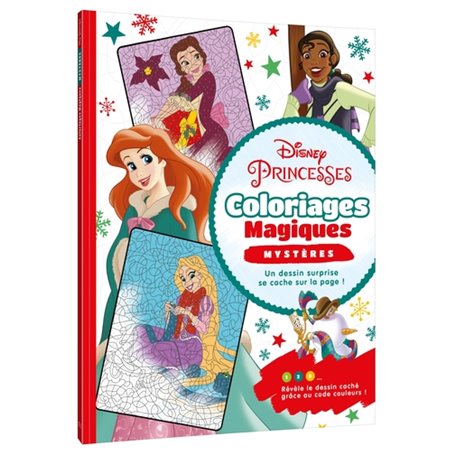 DISNEY PRINCESSES - Coloriages magiques - Spécial Hiver