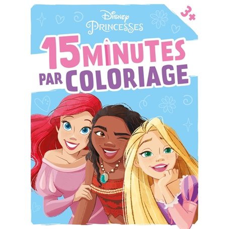 DISNEY PRINCESSES - 15 minutes par coloriage