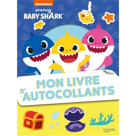 Baby Shark - Mon livre d'autocollants