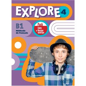 Explore 4 - Pack Livre de l'élève + Version numérique (B1)