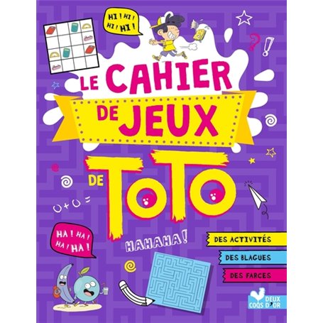 Le cahier de jeux de Toto