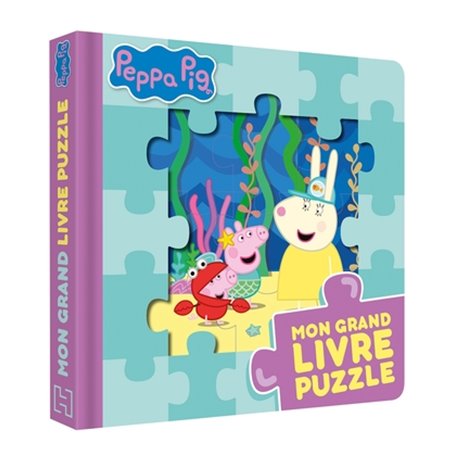 Peppa Pig -  Mon grand livre puzzle