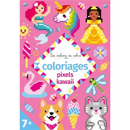 Coloriages Pixels Kawaii