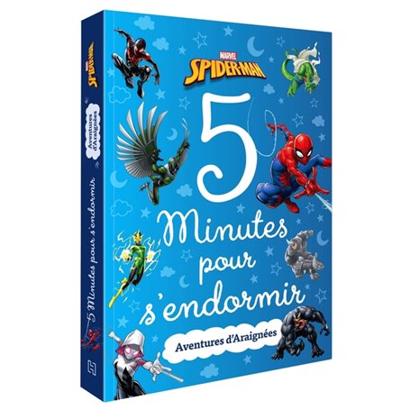 SPIDER-MAN - 5 minutes pour s'endormir - Vol.2 - Aventures d'Araignées - Marvel