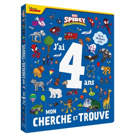 SPIDEY ET SES AMIS EXTRAORDINAIRES - Mon Cherche et Trouve - J'ai 4 ans - MARVEL