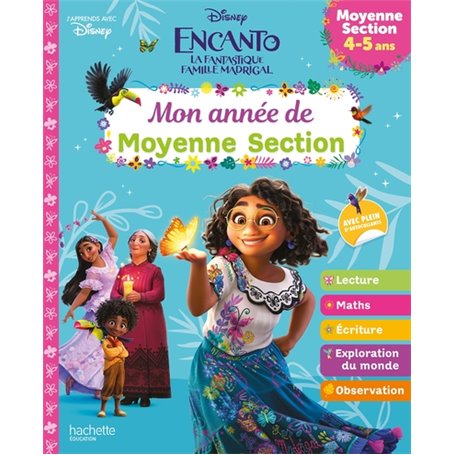 Disney - Encanto - Mon année de Moyenne Section (4-5 ans)