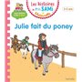 Les histoires de P'tit Sami Maternelle (3-5 ans) : Julie fait du poney