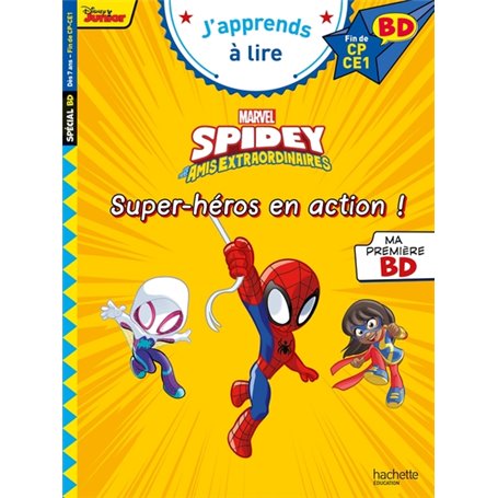 Disney BD Fin de CP- CE1 - Spidey - Super-héros en action