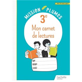 Mon Carnet de lectures 3e - Cahier élève - Ed. 2023