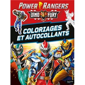 Power Rangers - Coloriages et autocollants