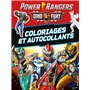 Power Rangers - Coloriages et autocollants