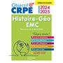 Objectif CRPE 2024 - 2025 - Histoire-Géographie-EMC  - épreuve écrite d'admissibilité