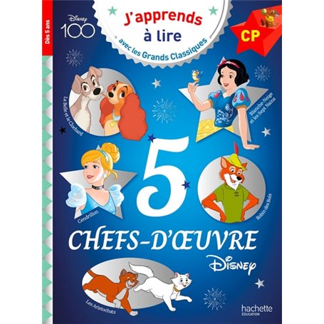 Disney -  5 chefs-d'oeuvre de Disney CP