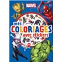 MARVEL - Mes coloriages avec stickers