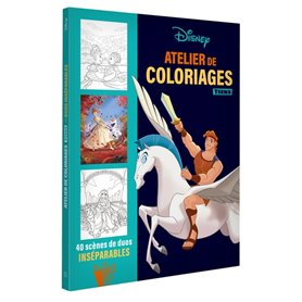 DISNEY TEENS - ATELIER DE COLORIAGES - Duos inséparables