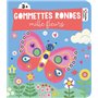 Gommettes rondes mille fleurs