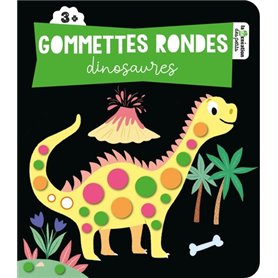 Gommettes rondes Dinosaures