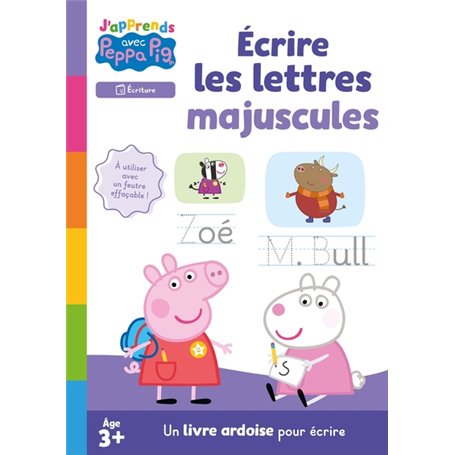 Peppa Pig - J'apprends avec Peppa - Ecrire les lettres majuscules