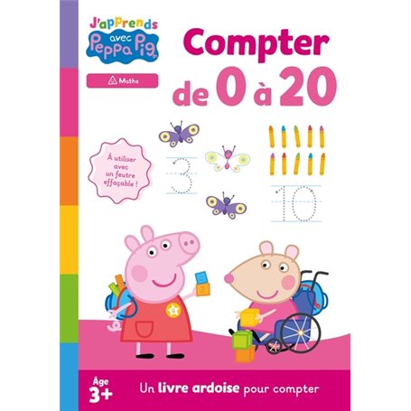 Peppa Pig - J'apprends avec Peppa - Compter de 0 à 20