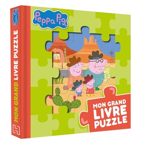 Peppa Pig - Mon grand livre puzzle