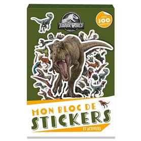 Jurassic World - Mon bloc de stickers et activités