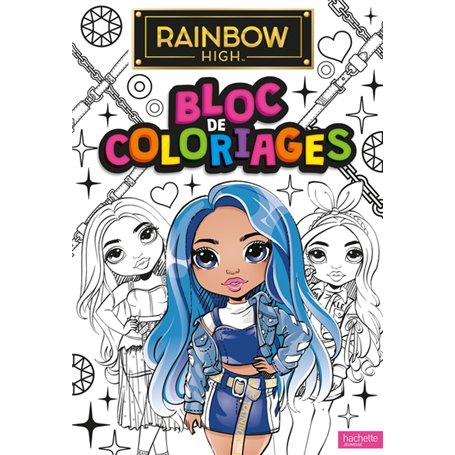 Rainbow High - Bloc de coloriages