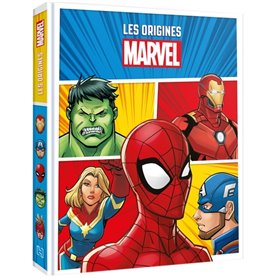 MARVEL - Les Origines des Super Héros - Spider-Man, Hulk, Iron-Man, Captain Marvel, Captain America