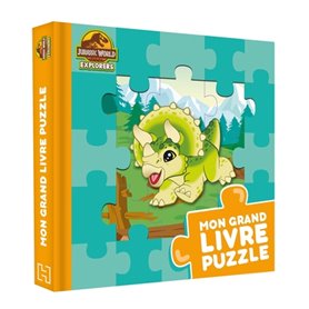 Jurassic World Explorers - Mon grand livre puzzle