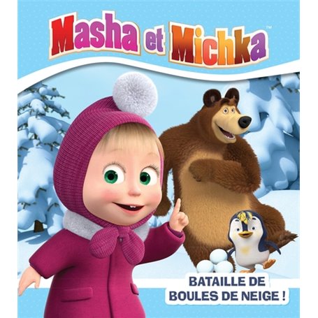 Masha et Michka - Bataille de boules de neige !